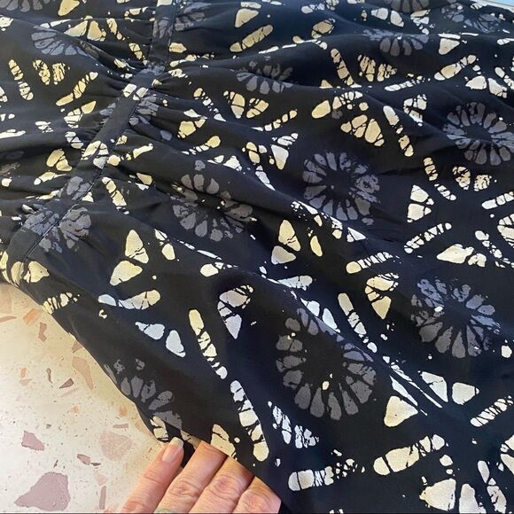 Madewell Starview Batik Grid silk cami dress - Picture 9 of 10